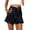 Navy, variant on Women's Summer Short High Waist Ruffle Tiered Mini Skirt Floral Printed A-line Bohemian Layered Ruffled Beach Cute Skirt Navy S