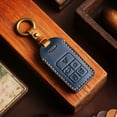 thumbnail image 3 of Car Key Fob Cover Case Protector For Volvo XC60 Car Key Case Fob Cover Crazy Horse Leather Handmade, 3 of 23