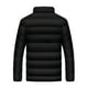 thumbnail image 3 of Jackets de Salida de Salida Casual Para Hombres Sólidos Casual de Collar de Pie Para La Cremallera Cárdigan Tibio Capas de Chaqueta de Algodón Odeerbi  ODB-4, 3 of 3