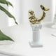 thumbnail image 4 of Estatua de pedestal creativa, candelabro de columna griega, candelabro en miniatura sirena de oro, 4 of 8
