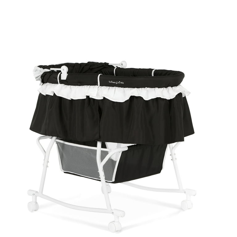 Black and white bassinet clearance