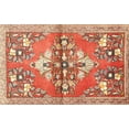 thumbnail image 1 of Ahgly Company Indoor Rectangle Traditional Red Animal Area Rugs, 7' x 9', 1 of 6