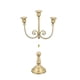 thumbnail image 3 of Candelabro dorado para bodas, San Valentín, decoración de mesa, vela de Navidad, portavelas de hierro, 3 of 5