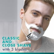 Gillette Mach3 Razor Blade Refills, 10ct Razor Cartridges with Lubrication Strip, 3-Blade Razor