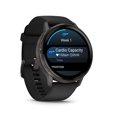 thumbnail image 3 of Garmin Venu 4 GPS Smartwatch - 45mm Slate with Black Silicone Band, 3 of 9