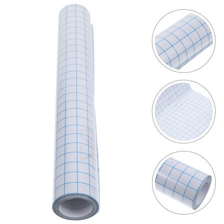 Masteelf Vinyl Transfer Paper with Practical Grid Tape Matte Finish for Home and Craft Use