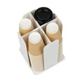 thumbnail image 5 of Mind Reader Cup and Lid Carousel, Countertop Org, Coffee Bar, Beverage Cup Holder, Plastic, White, 5 of 7