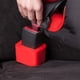 thumbnail image 5 of de seguridad coche accesorio 2pcs Silicona Asiento de coche Hebilla de cinturón Titular Cinturón de seguridad Receptor Auto AccessoriesRed LHCER Descripción de la referencia, 5 of 8