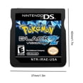 thumbnail image 4 of Pokemon NDS Game Series Cartucho Pokeman Series Tarjetas Juego para NDS (Negro 2), 4 of 9