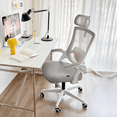 thumbnail image 5 of Neo Chair High Back Ergonomic Desk Chair Office Chair, Breathable Mesh Desk Chair with Adjustable Lumbar Support and Headrest, Gray, 5 of 8
