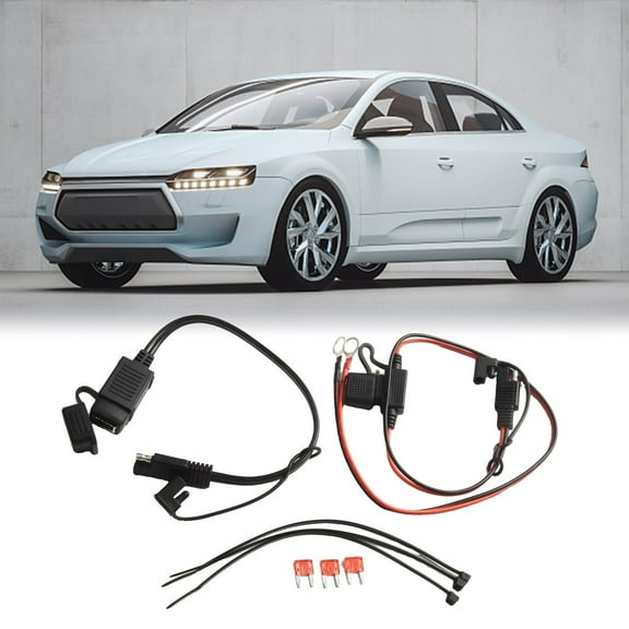 Waterproof Motorcycle SAE to USB Cable Adapter Kit for Phone GPS Camera Auto Accessories