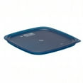 thumbnail image 2 of Cambro SFC12FPPP267 CamSquareÂ® FreshPro Cover for 12, 18 & 22 qt Containers, Polyethylene, Translucent Blue, 2 of 5