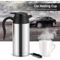 thumbnail image 4 of 750ML car stainless steel electric kettle, 12V cigarette lighter heating cup, suitable for most car cup holders, 4 of 4