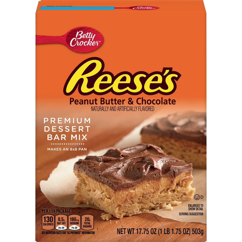 Betty Crocker Reese's Peanut Butter & Choc Dessert Bar Mix 17.75 oz