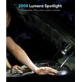 thumbnail image 4 of Linterna HOTLIGH ZF8313 recargable de 2000 lúmenes con RGB y UV, 4 of 7