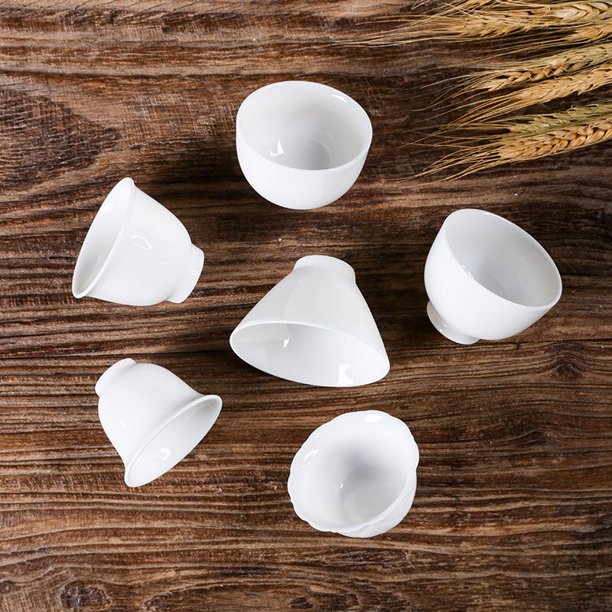 Condensed Fat White Cup Sheep Fat Jade Teacup HighEnd Ceramic