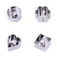 thumbnail image 3 of Huayishang Cake Pop Mold Baking Tools Stainless Steel Cake Mold Four-Piece Set, Kitchen Essentials Clearance Sale Silver, 3 of 9