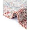 thumbnail image 6 of Unique Loom Noble Collection Area Rug - Elizabeth (4' 1" x 5' 7" Rectangle Rose Rust/Beige), 6 of 12