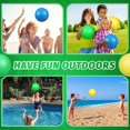 thumbnail image 4 of Juego de 20 bolas Jerify para patio de recreo, 22 cm, PVC, coloridas, 4 of 7