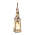 thumbnail image 1 of Decoración navideña iluminada, centros de mesa navideños, paisaje navideño, decoración luminosa para decoración de sala de estar , Capilla Blanca Macarena Centros de mesa, 1 of 8