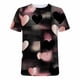 thumbnail image 4 of Tops para hombre, blusas y camisas de manga corta con cuello redondo para hombre, jersey informal con cuello redondo estampado para hombre, pantalones cortos deportivos para fitness, blusa de poliéste, 4 of 5