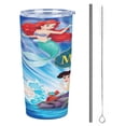 thumbnail image 1 of La Petite Sirène : Retour à la Mer Tasse de Voyage Personnalisée avec Impression Iconique, durable avec Isolation, 1 of 7
