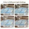 thumbnail image 7 of ODIKA 6'x9' Washable Area Rug With Modern Striped Panels And Minimalist Accent Lines Abstract Colorblock for Family Room, Living Mater Bedroom, Non-Slip, Easy Care, 7 of 7