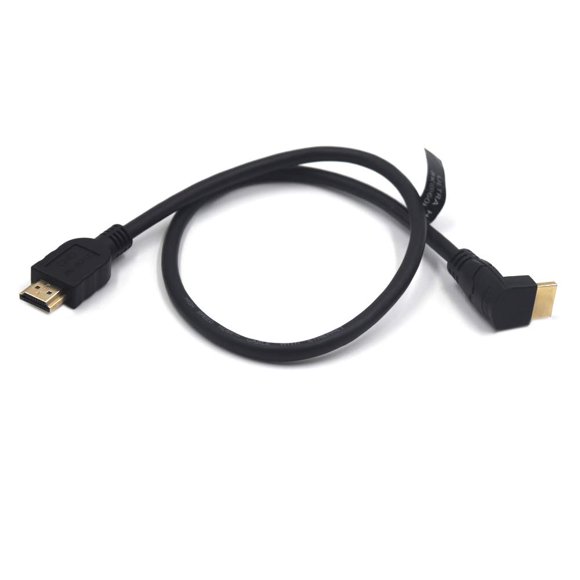 Kework 2 Pies 48Gbps Hdmi 8K@60Hz Ultra Hd Cable Macho Recto A Ángulo Superior Macho Hdmi 2.1 Cable Protector De Alta Velocidad Para Xbox Tv Ps4 Ps5 Switch Soporte 4K@120Hz 3D Dynamic Hdr