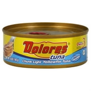 Dolores Yellow Fin Tuna in Water 5 oz - Case - 48 Units