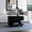 Black, variant on Lift Top Coffee Table with Casters | Perfect for Primary Living Area | Has Concealed Storage and Smart Wheels