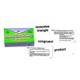 thumbnail image 1 of Tarjetas flash de vocabulario matemático Learning Advantage, juego de 179, 1 of 1