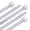White, variant on Zip Ties 6 Inch 40 Lbs UV resistant Cable Ties 100 Pack | Self-locking,Width 0.14",Max Bundle Diameter 1.37",Industrial Grade,fireproof,Heavy duty,For indoor and outdoor