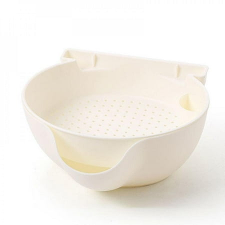 

[Big Clear!]Enlightened Detachable Vegetable Plate Fruit Double-Layer Drain Basket Household Kitchen Tool