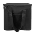 thumbnail image 1 of Bolsa de acampada al aire libre, aislante, con asas reforzadas, impermeable, con turbina Negro, 1 of 8