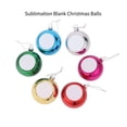 thumbnail image 2 of Christmas Balls Sublimation Blanks Ornament Ball Party Home Garden Xmas-Tree Christmas Decorations For Photo Logo Print, 2 of 5