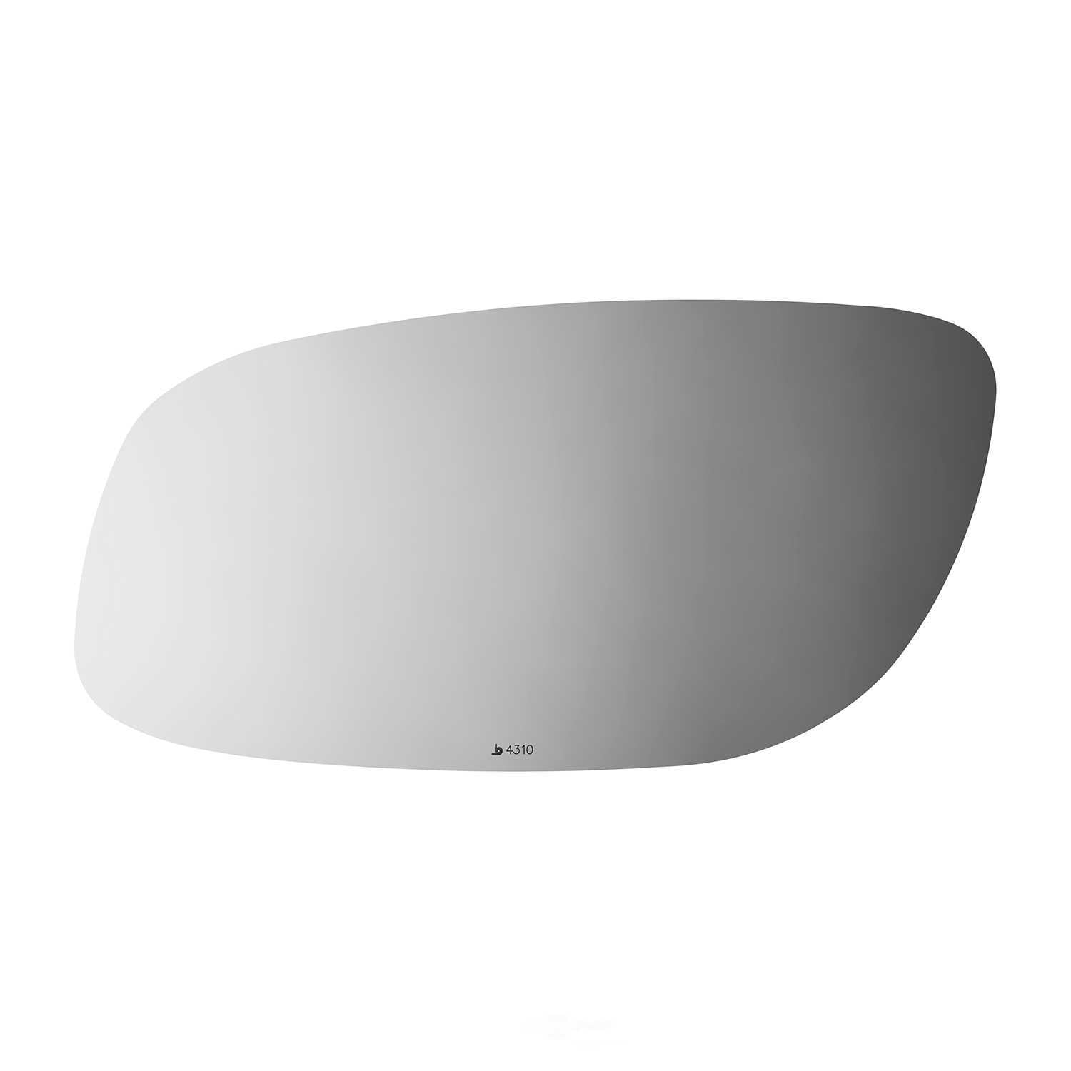 Burco Side View Mirror Replacement Glass - Clear Glass - 4310