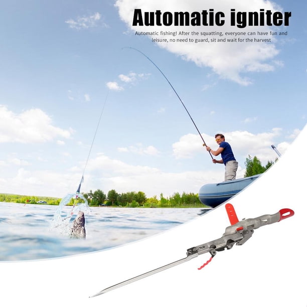 Soporte de poste de pesca de resorte automático plegable equipo de pesca al aire libre duradero Ndcxsfigh Nuevos Originales