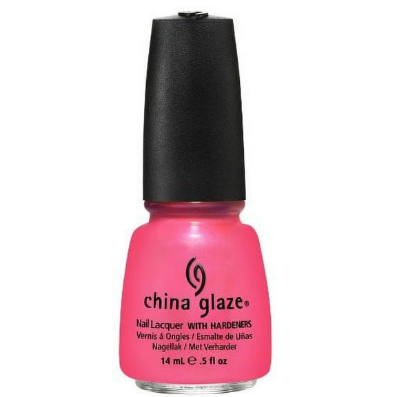 China Glaze Nail Polish, Pink Plumeria, 0.5 Oz