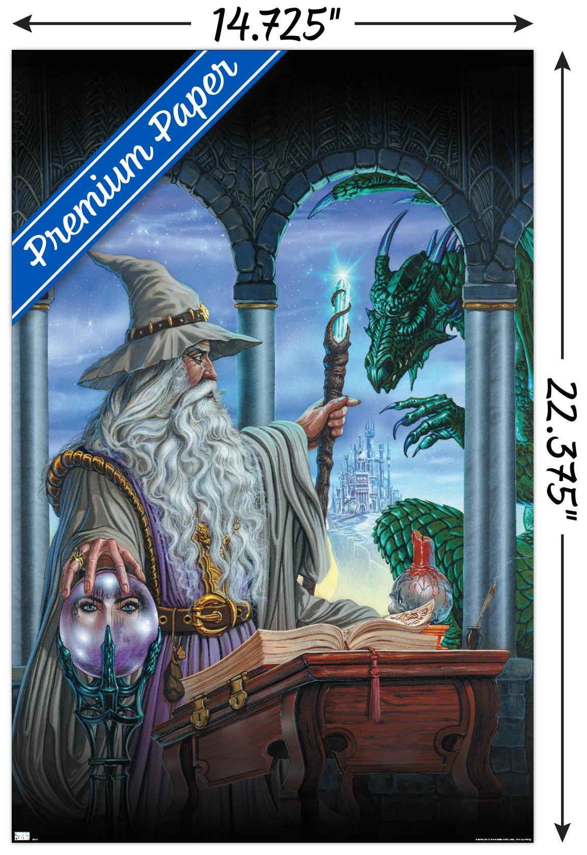Ed Beard Jr - Wizards Emissary Wall Poster, 14.725" x 22.375"