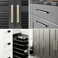 thumbnail image 2 of 10pcs Moderne Poignée de Tiroir et Poignée Armoire de Mode Poignée en Alliage de Zinc Porte Armoire 192mm, 2 of 4