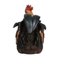 thumbnail image 2 of Hi-Line Gifts 16" Standing Rooster Outdoor Garden Statue, 2 of 5