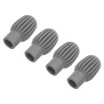 thumbnail image 2 of Drum Mute Tip, Replacement Protection No Noise Practice Silicone Drumstick Tips  For Wooden Instruments Black,Orange,Gray,Red, 2 of 8