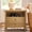 Natural, variant on 28" Wide Transitional Set of 2 Wood End Table with Charging Station and Solid Wood Legs for Living Room Bedroom Small Spaces Natural
