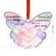 thumbnail image 2 of Xihbxyly Colgante de San Valentín con Forma de Corazón, Rosa Roja y Mariposa, Diseño Acrílico Romántico, Decoración para Pared y Árbol, Ideal para Celebraciones, Ideal para Esposa/Novia, 1 Pieza, 2 of 3