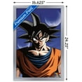 thumbnail image 3 of Dragon Ball Z - Goku Wall Poster, 14.725" x 22.375", Framed, 3 of 6