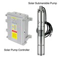 thumbnail image 6 of Fichiouy 3" 400w Solar Water Pump Submersible Deep Well Pump with MPPT Controller 36V, 6 of 10