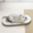 thumbnail image 2 of Folding Cat Scratch Board Polymers With Ball, Cat Home Scratcher, Corrugated Furniture Protector, Kitten Cardboard Claw, Cat Toy, 2 of 5
