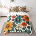 thumbnail image 2 of Castle Fairy Female Men Vintage Flower Bedding Comforter Set,Exotic Style Full Bedding Set, 2 of 8
