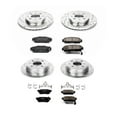 thumbnail image 3 of PowerStop Front and Rear Z23 Evolution Sport Carbon-Fiber Ceramic Brake Pad and Drilled & Slotted Rotor Kit Fits: ACURA HONDA Select Models K693, 3 of 10