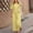 Yellow, variant on Amzcrzy Two Piece Sets for Women Fashion Women Summer Solid Round-Neck Casual Short Sleeve Top+ Pant Set 2 Piece Sets for Women Womens Summer Clothes Matching Sets Women Clothing Women's Clothing